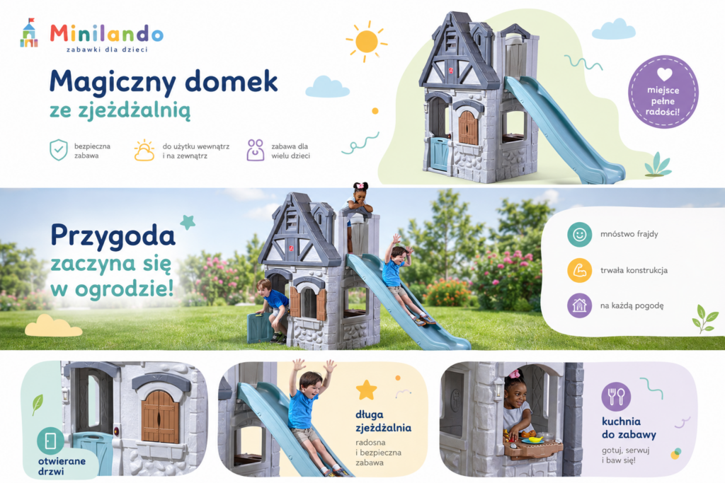 grafika domek minilando
